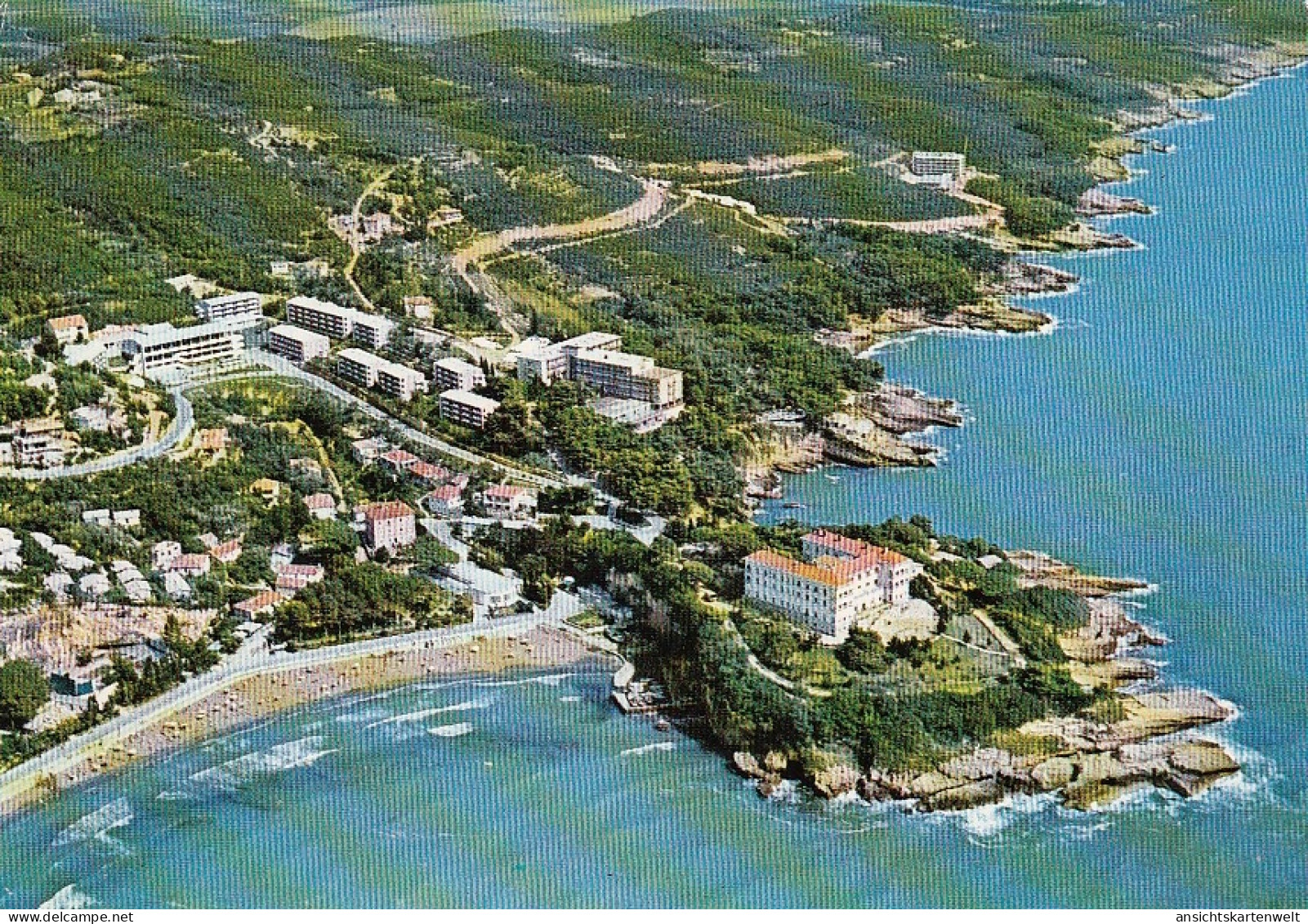 MNE Ulcinj, Luftbild Gl1971 #E4049 - Yugoslavia