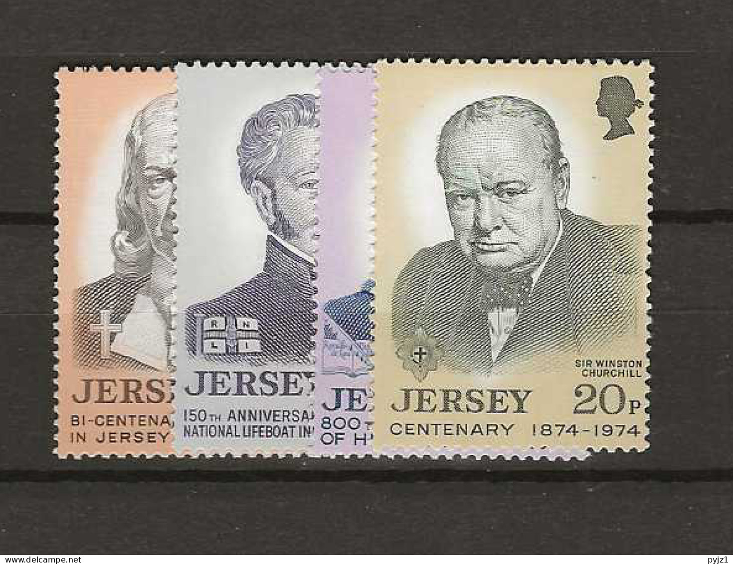 1974 MNH Jersey Mi 103-06 - Jersey