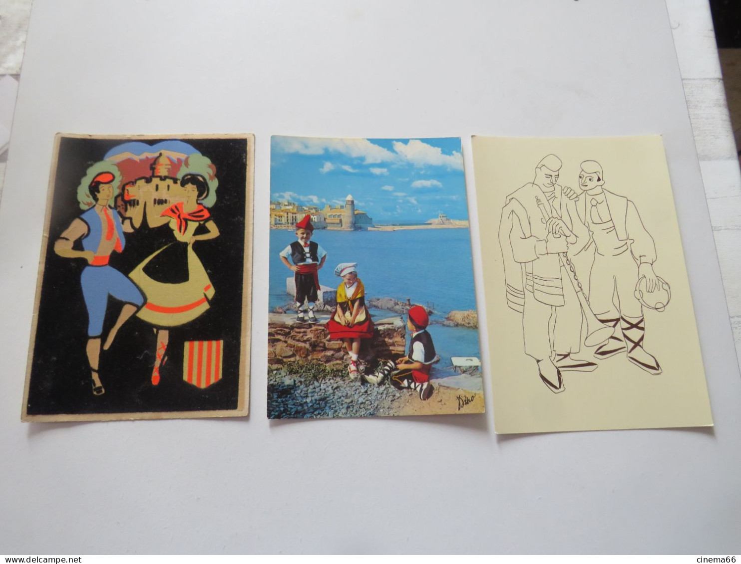 FOLKLOTRE CATALAN - Lot De 3 Cartes - Sonstige & Ohne Zuordnung