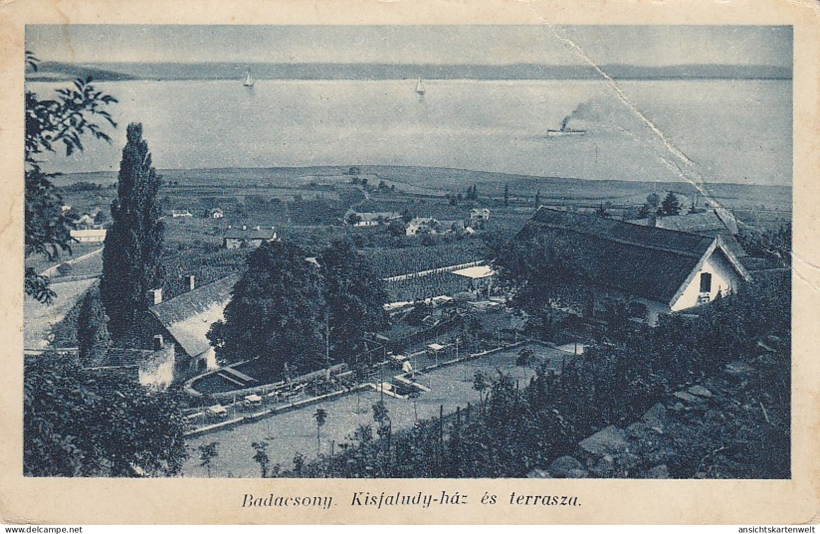Badagsong, Kasfaludy-ház: ès Terrasza Glum 1910? #E4021 - Hongrie