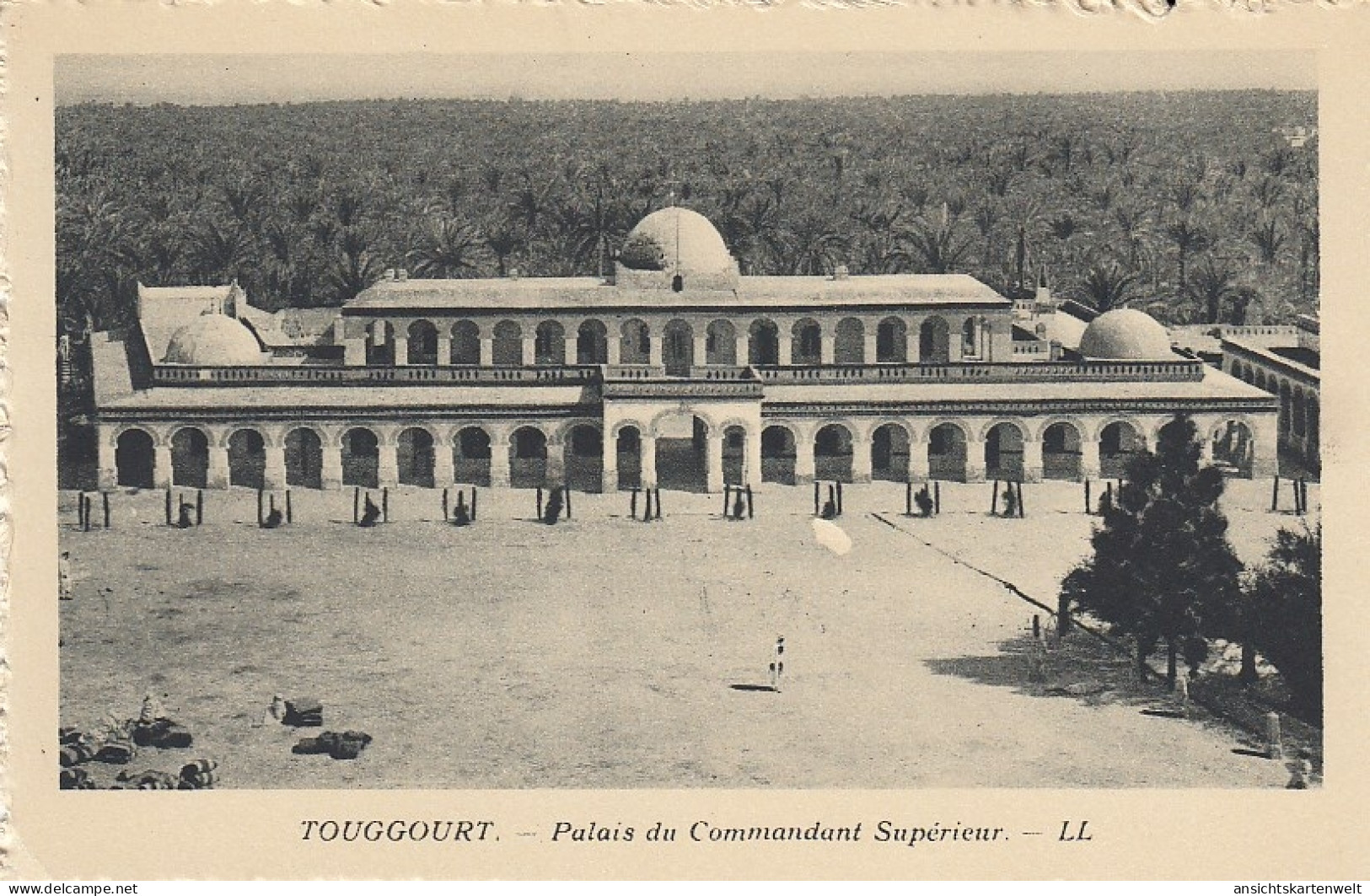Algerien: Touggourt, Palais Du Commandant Supérieur Ngl #E4062 - Zonder Classificatie