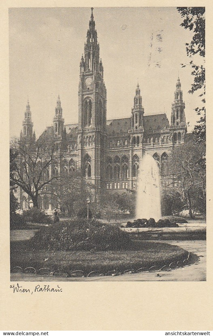 Wien, Rathaus Ngl #E4420 - Autres & Non Classés