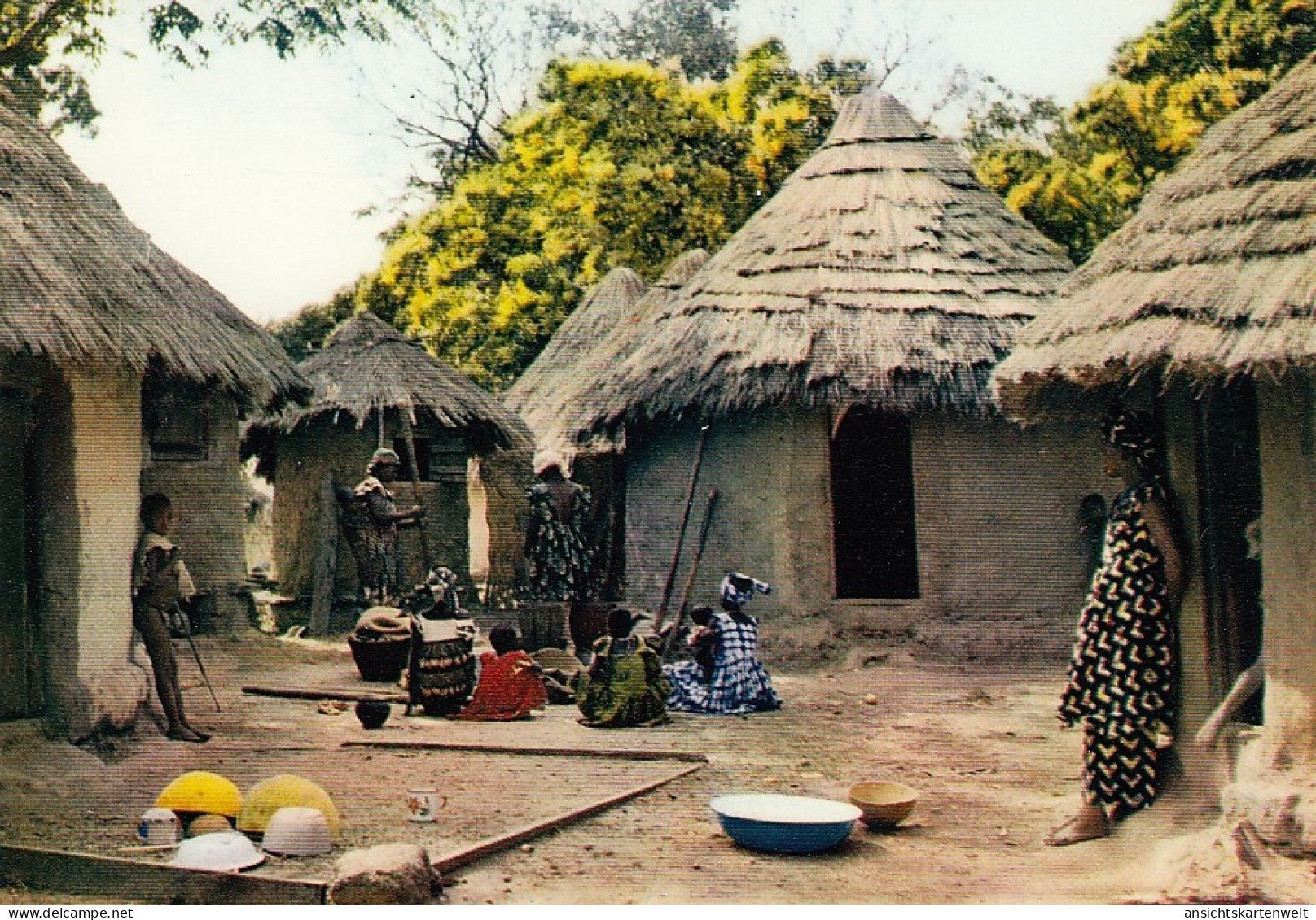 Afrika, African Village Ngl #E4452 - Ohne Zuordnung