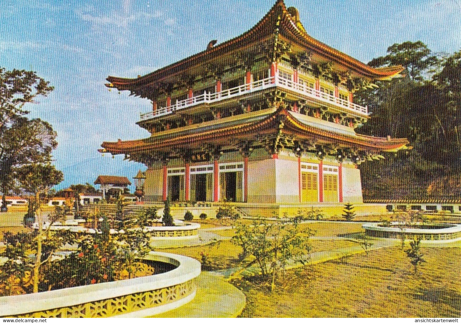 Taiwan, Sun Moon Lake, Hsuan Chuang Temple Ngl #E4785 - Andere & Zonder Classificatie