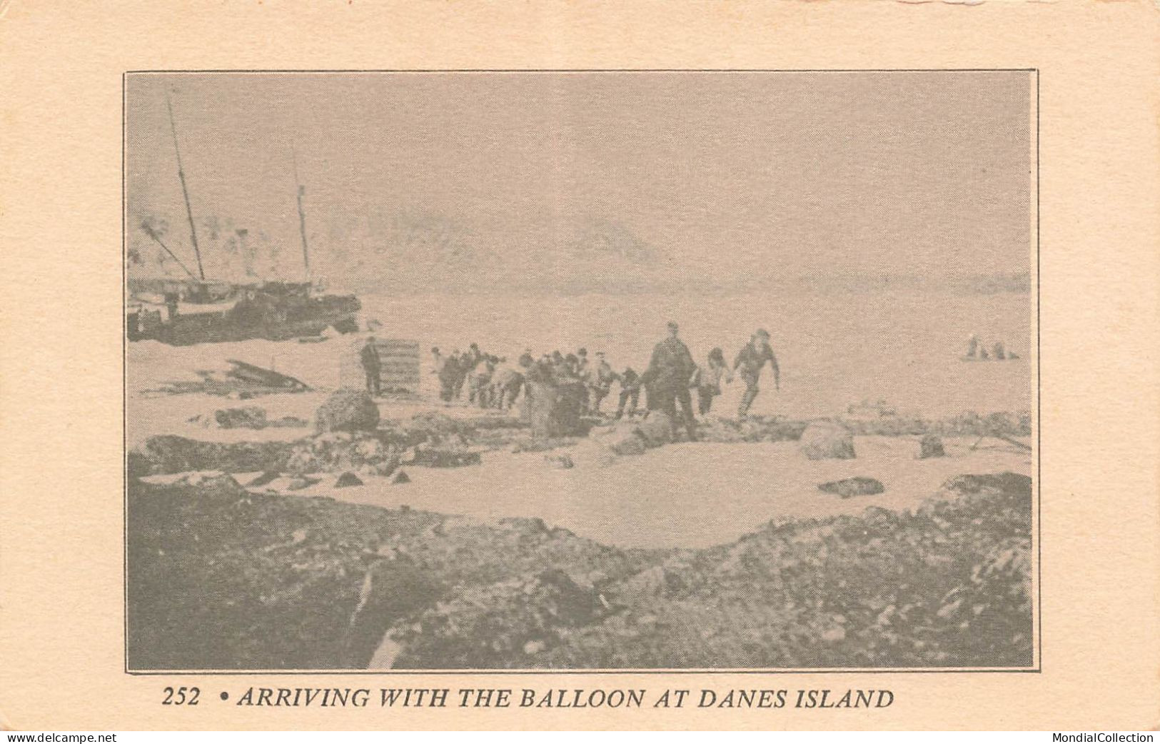 MIKIBP8-018- NORVEGE ARRIVING WITH THE BALLOON AT DANES ISLAND - Noorwegen
