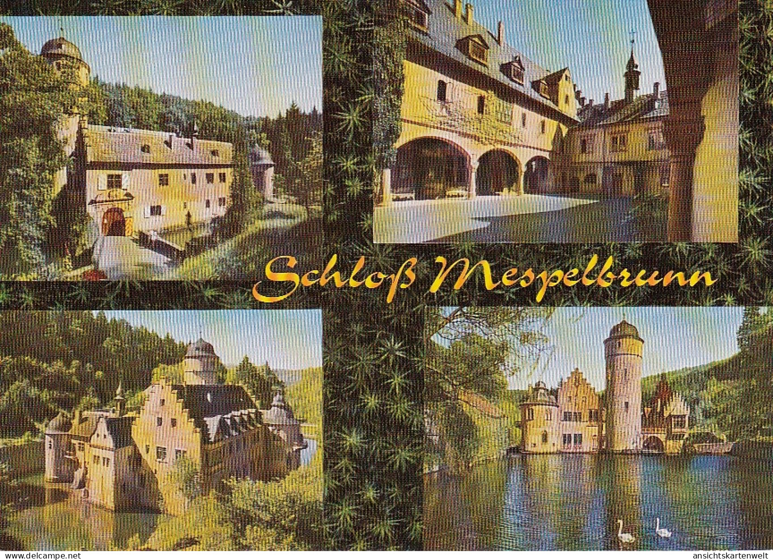 Schloß Mespelbrunn, Spessart,Mehrbildkarte Ngl #E5051 - Sculpturen