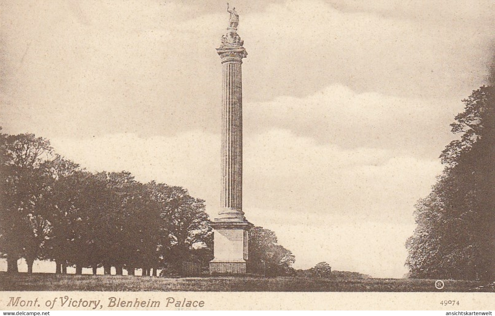 Mont. Of Victory, Blenheim Palace Ngl #E5232 - Other & Unclassified