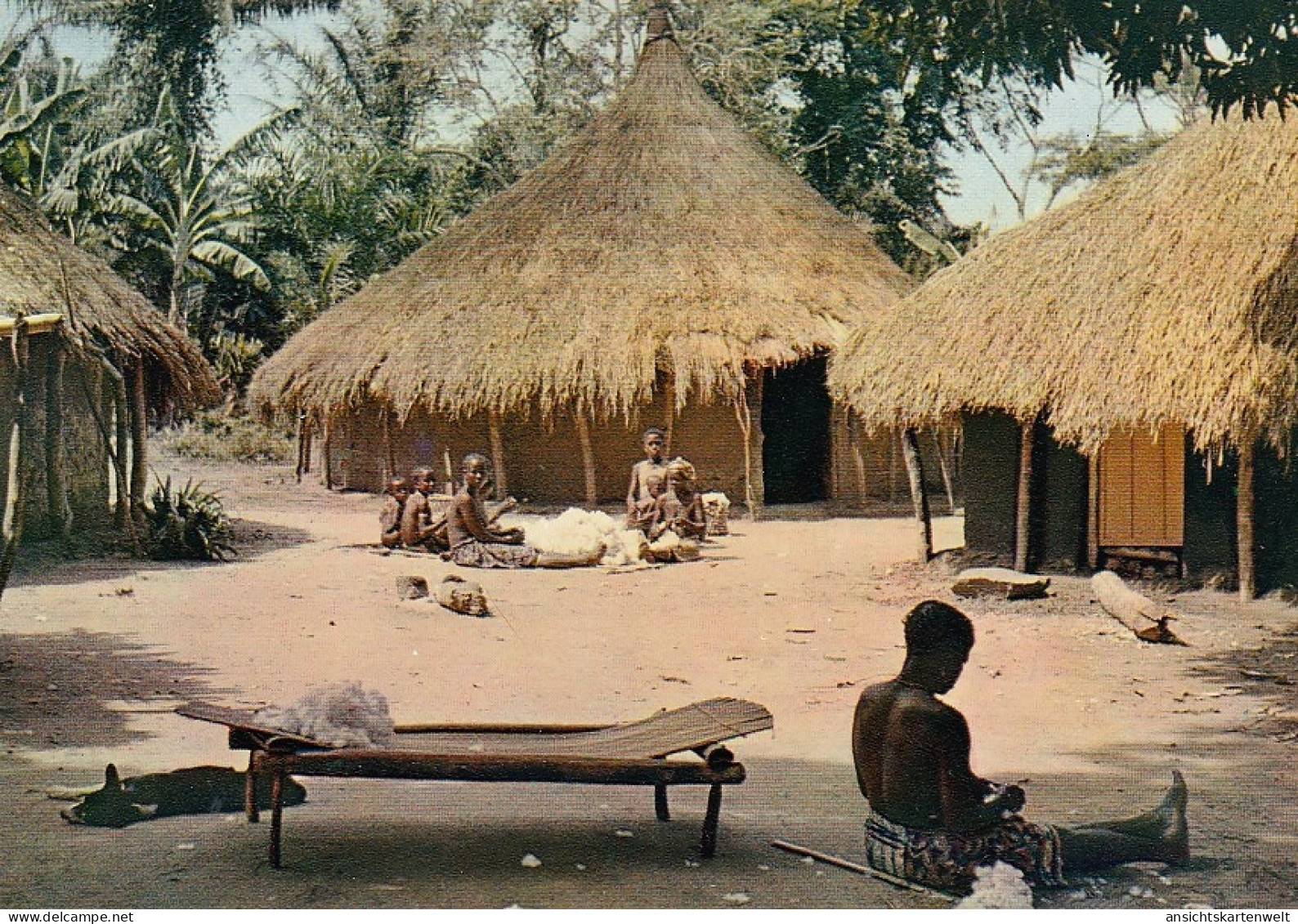 Afrika, African Village Ngl #E4546 - Unclassified