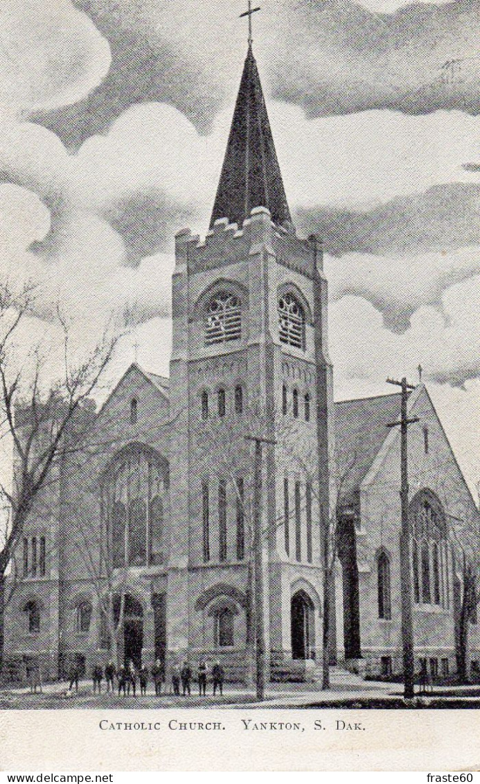 Yankton - Catholic Church - Autres & Non Classés