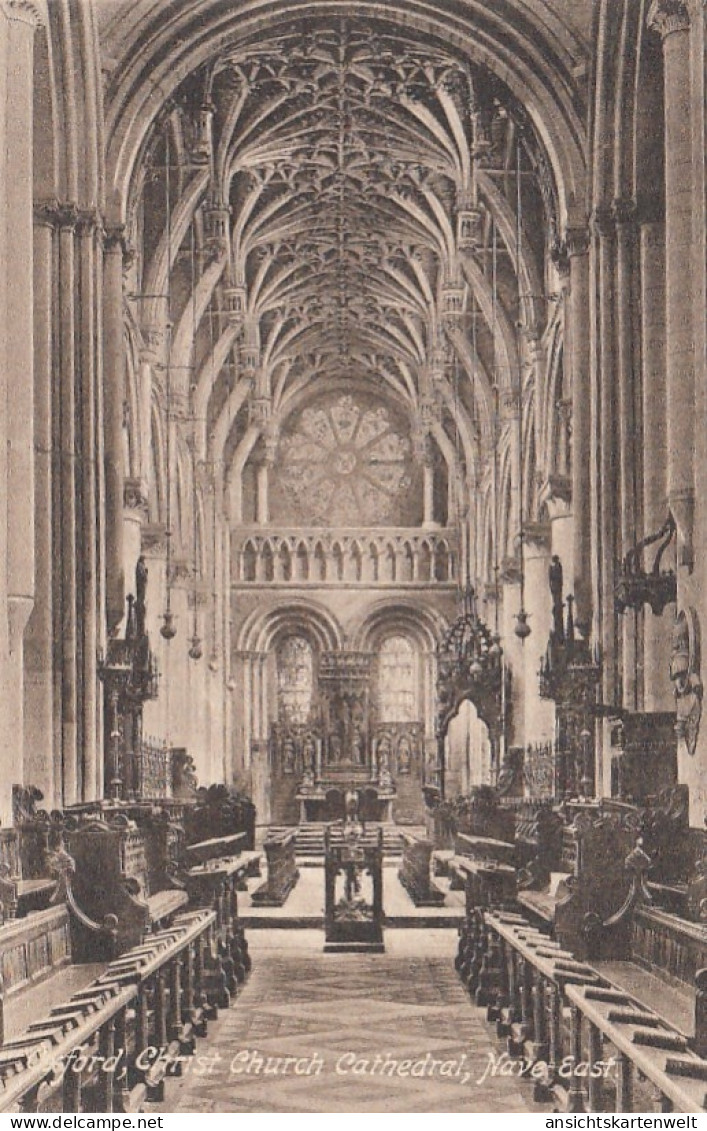 Oxford, Christ Church Cathedrale, Nave East Ngl #E5237 - Andere & Zonder Classificatie