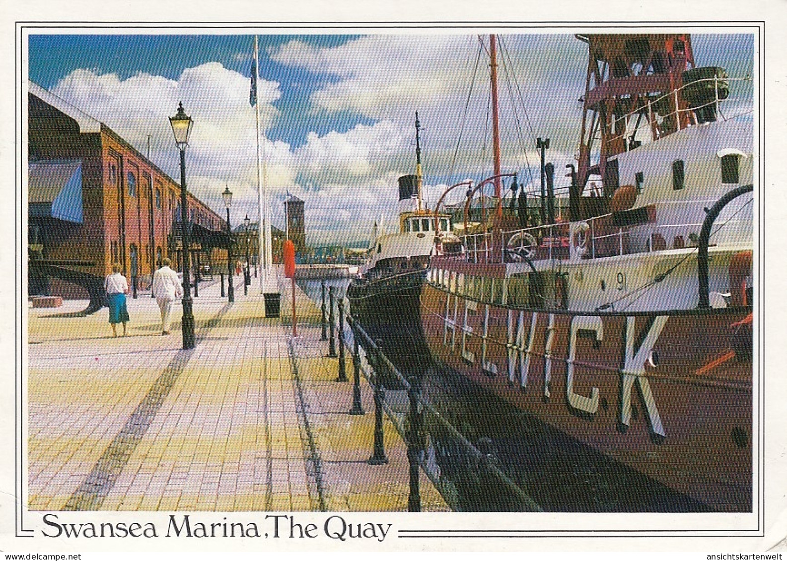 Swansea, Marina, The Quay Gl1991 #E4986 - Autres & Non Classés