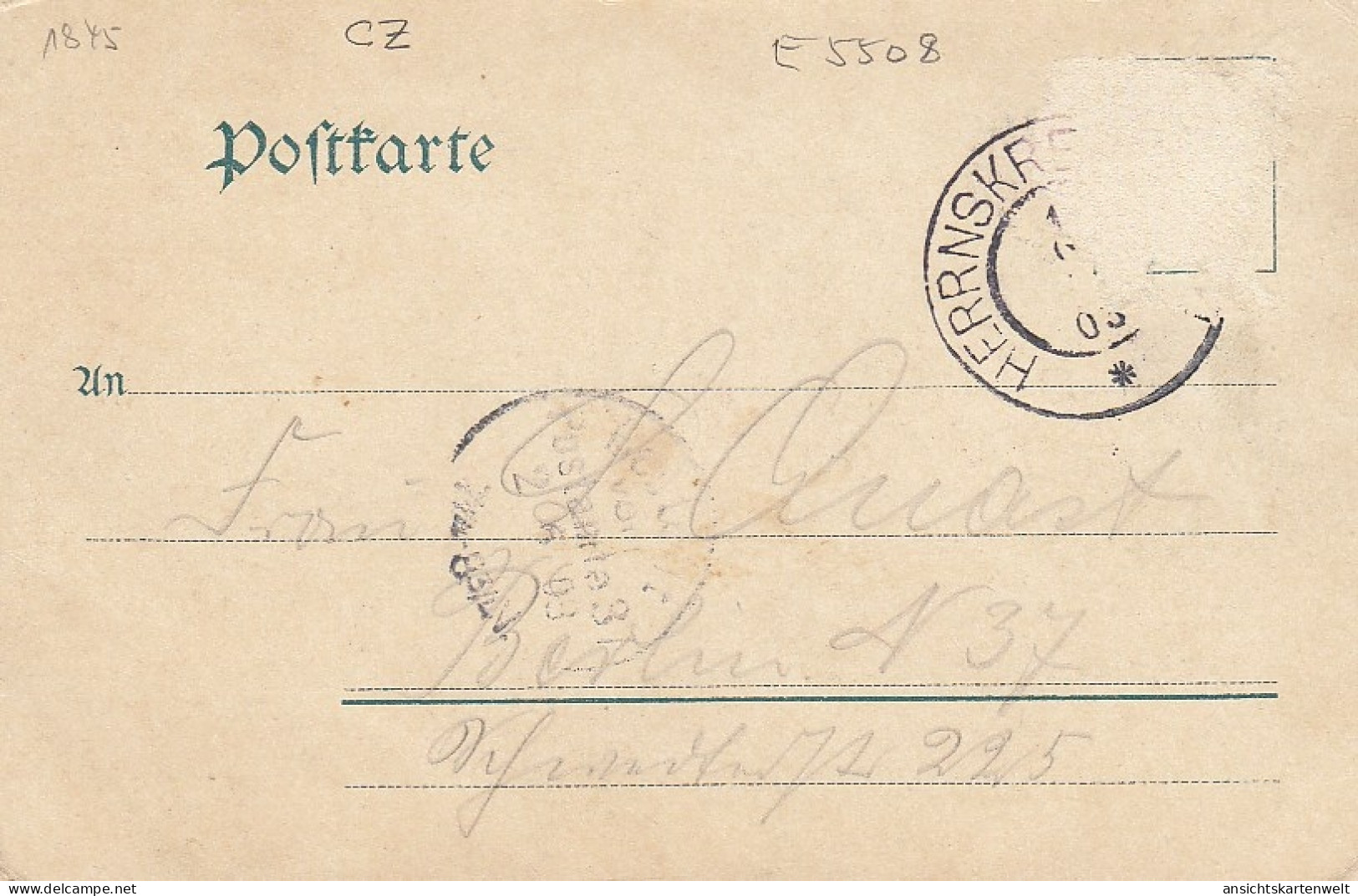 Böhm.Schweiz, Wehr M.d.Edmudsklamm Gl1905? #E5508 - Böhmen Und Mähren