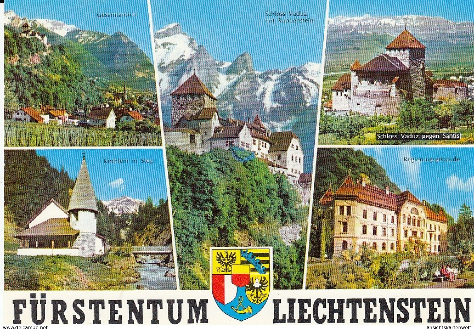 Liechtenstein, Mehrbildkarte Ngl #E5246 - Liechtenstein