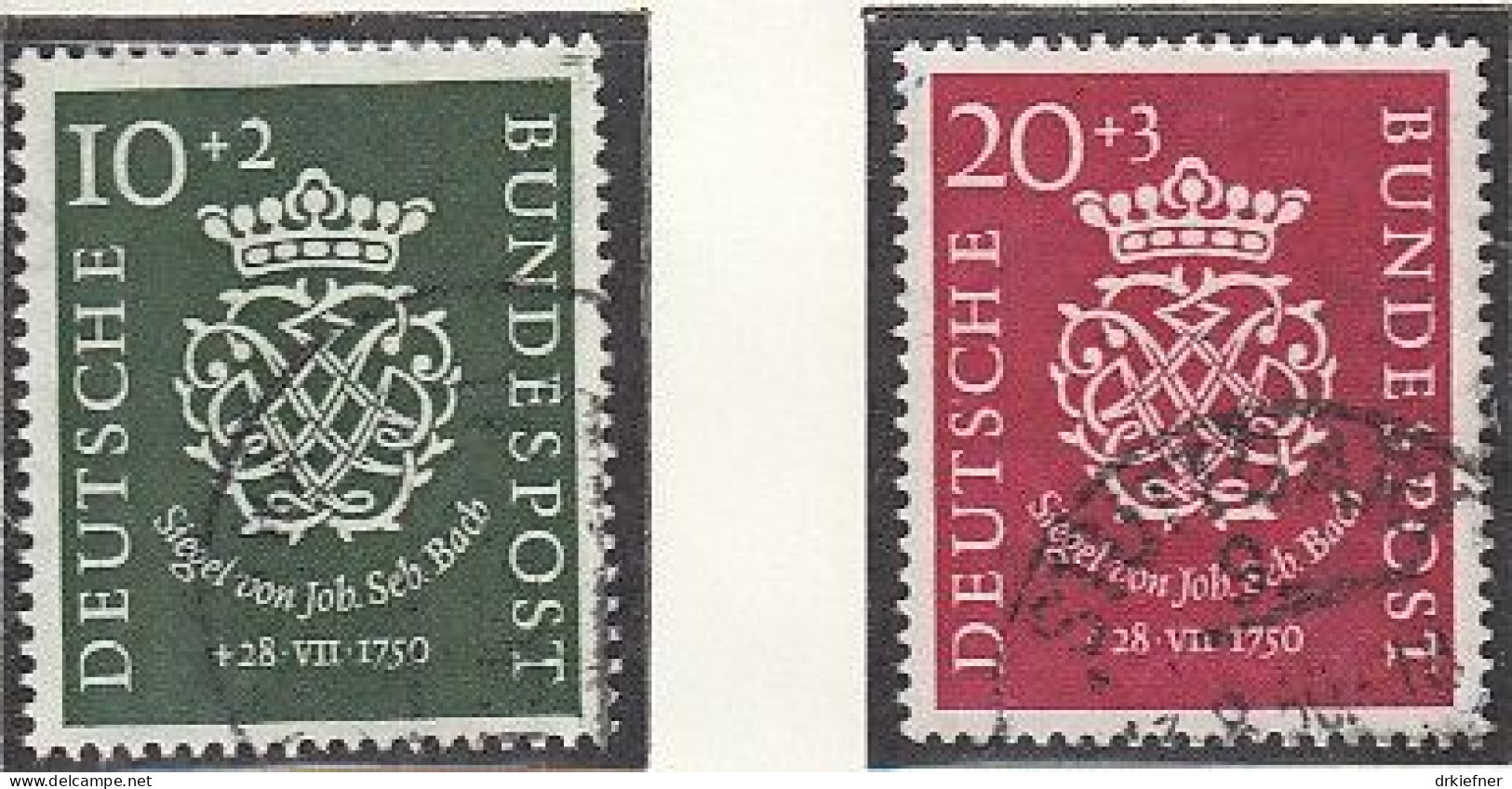 BRD  113-115, Gestempelt, 100 Jahre Deutsche Briefmarken, 1949 - Used Stamps