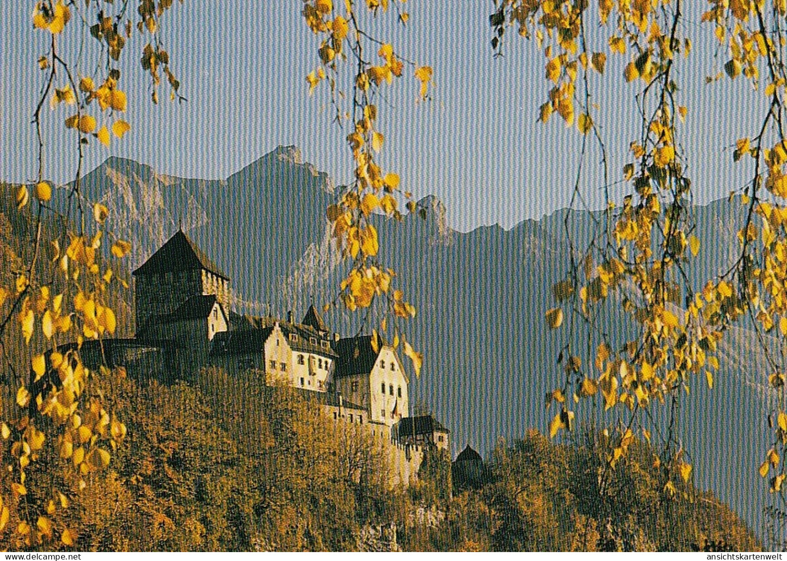 Liechtenstein, Schloß Vaduz Ngl #E5244 - Liechtenstein