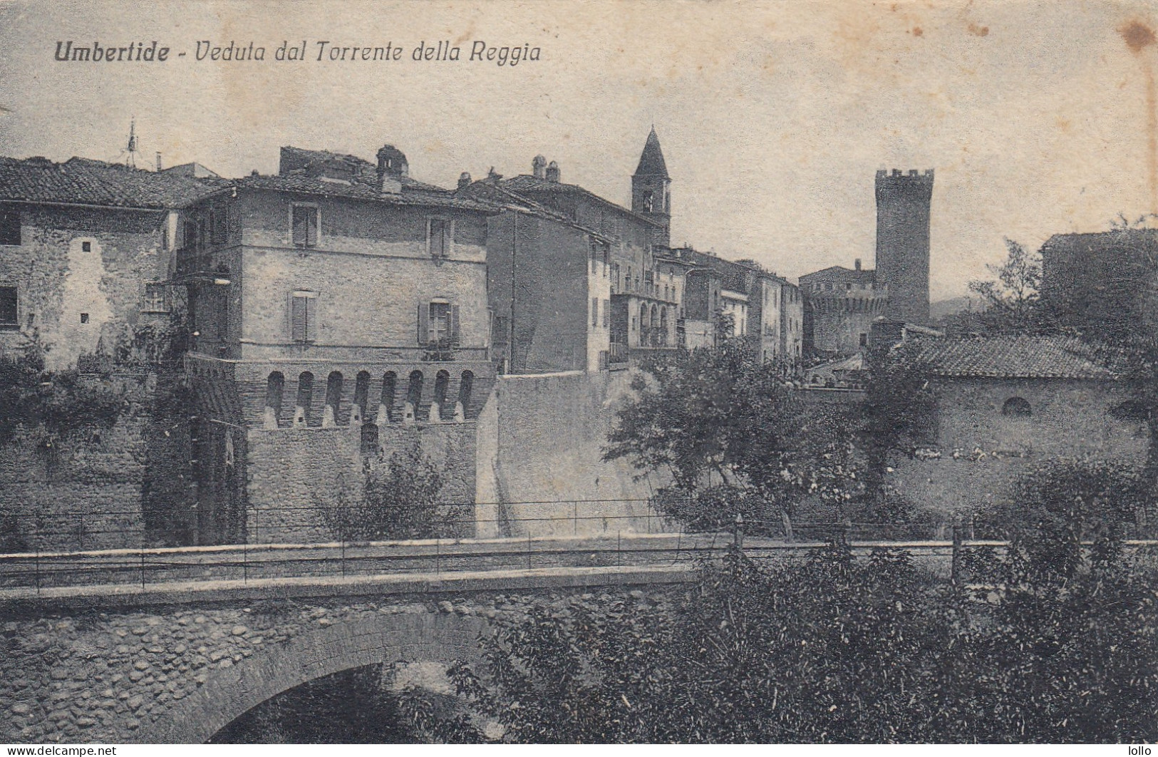 Umbria   -   Perugia   -  Umbertide   -  Veduta Dal Torrente Della Reggia  - F. Piccolo  - Viagg  -  Bel Panorama - Other & Unclassified