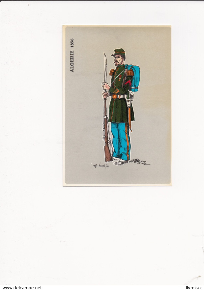 La Légion à Travers Les Siècles - Algérie 1856 - Regimente