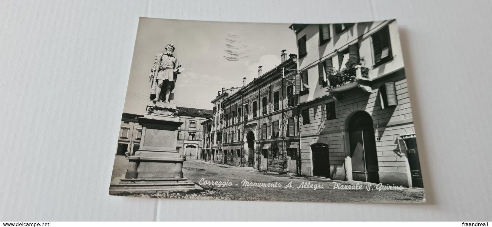 CORREGGIO Reggio Emilia  _#_  MONUMENTO Antonio Allegri 8 Piazzale SAN QUIRINO - Arezzo