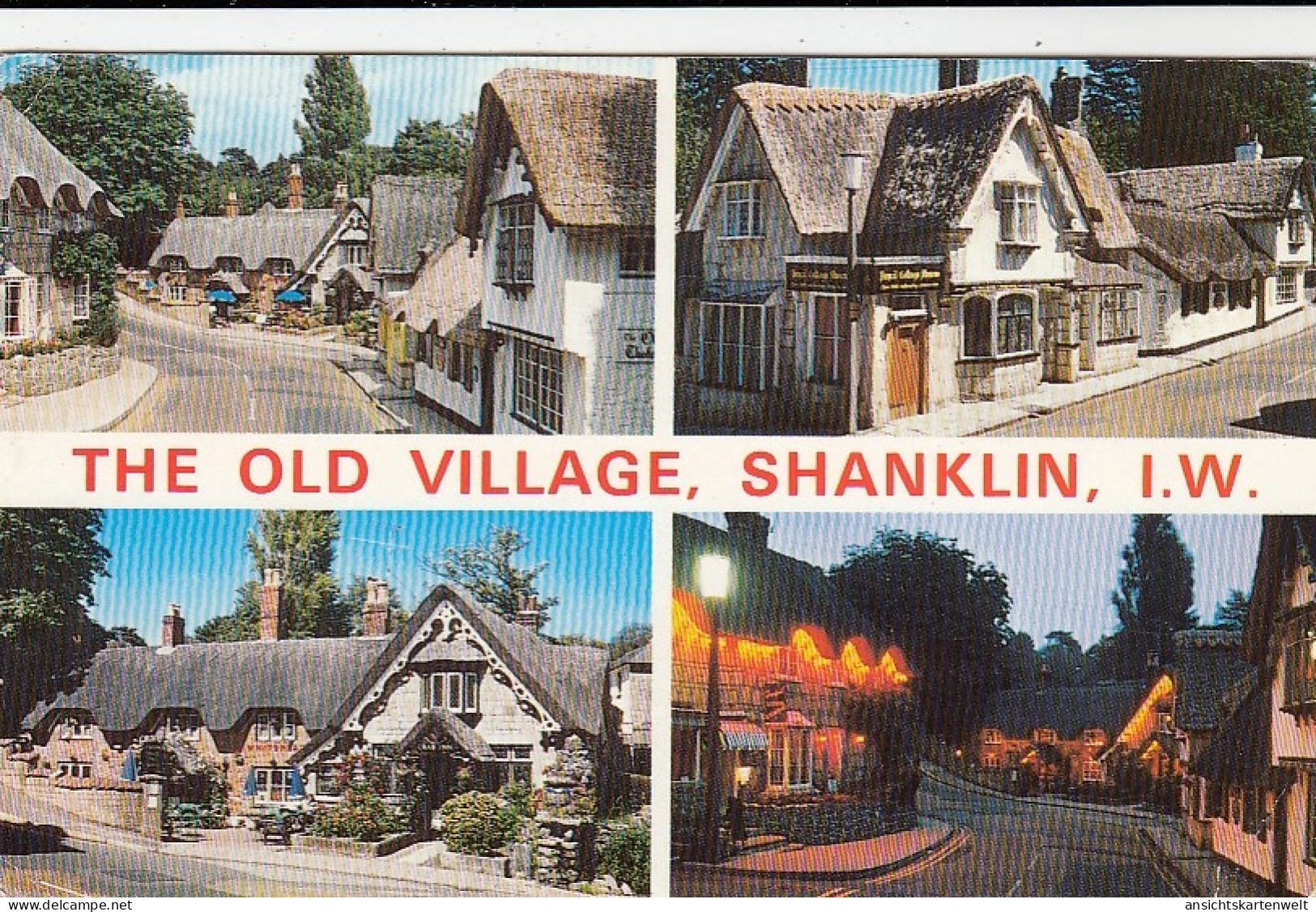 The Old Village, Shanklin, I.W. Ngl #E6475 - Sonstige & Ohne Zuordnung