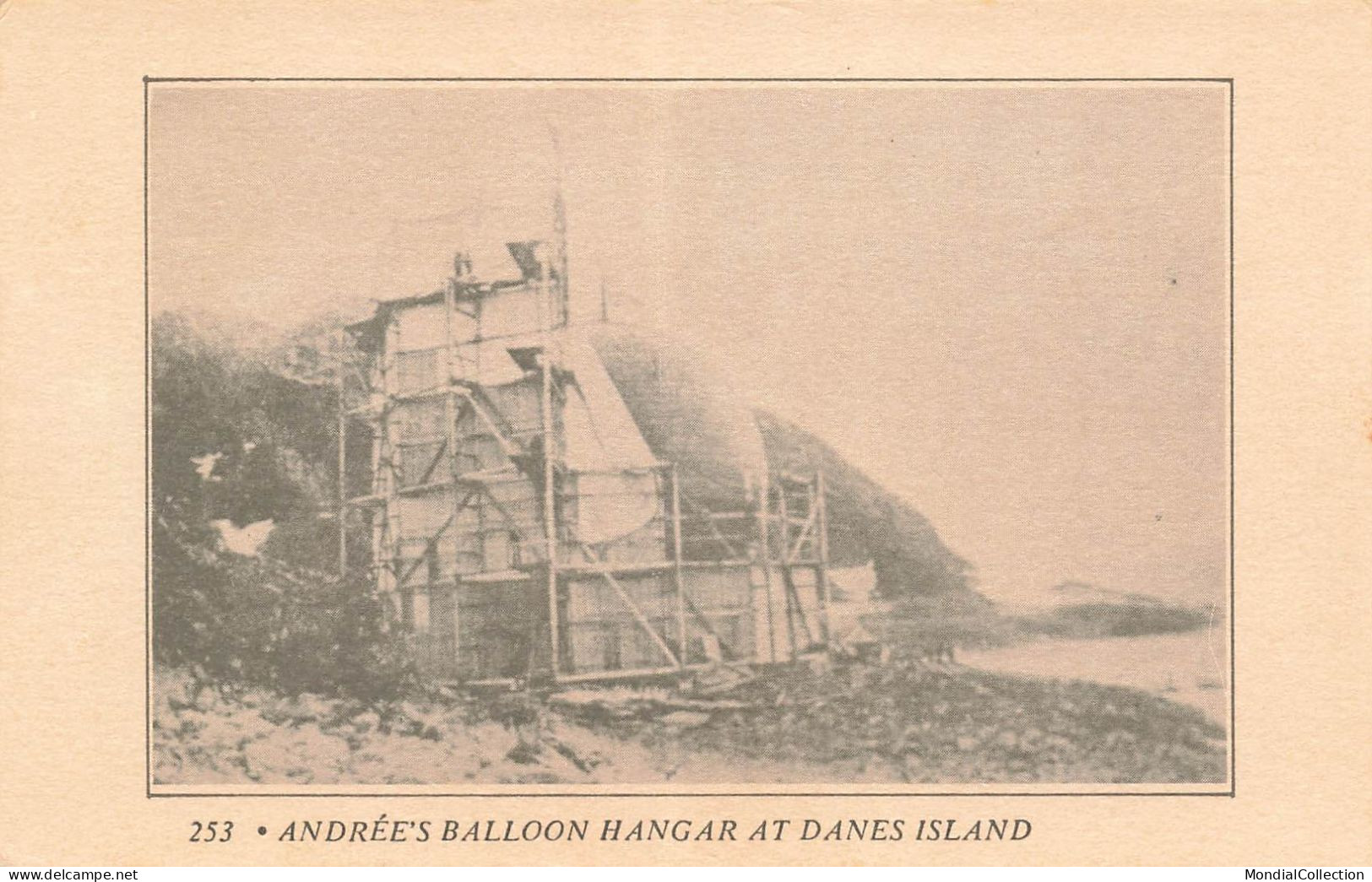 MIKIBP8-024- NORVEGE ANDREES BALLOON HANGAR AT DANES ISLAND - Noorwegen