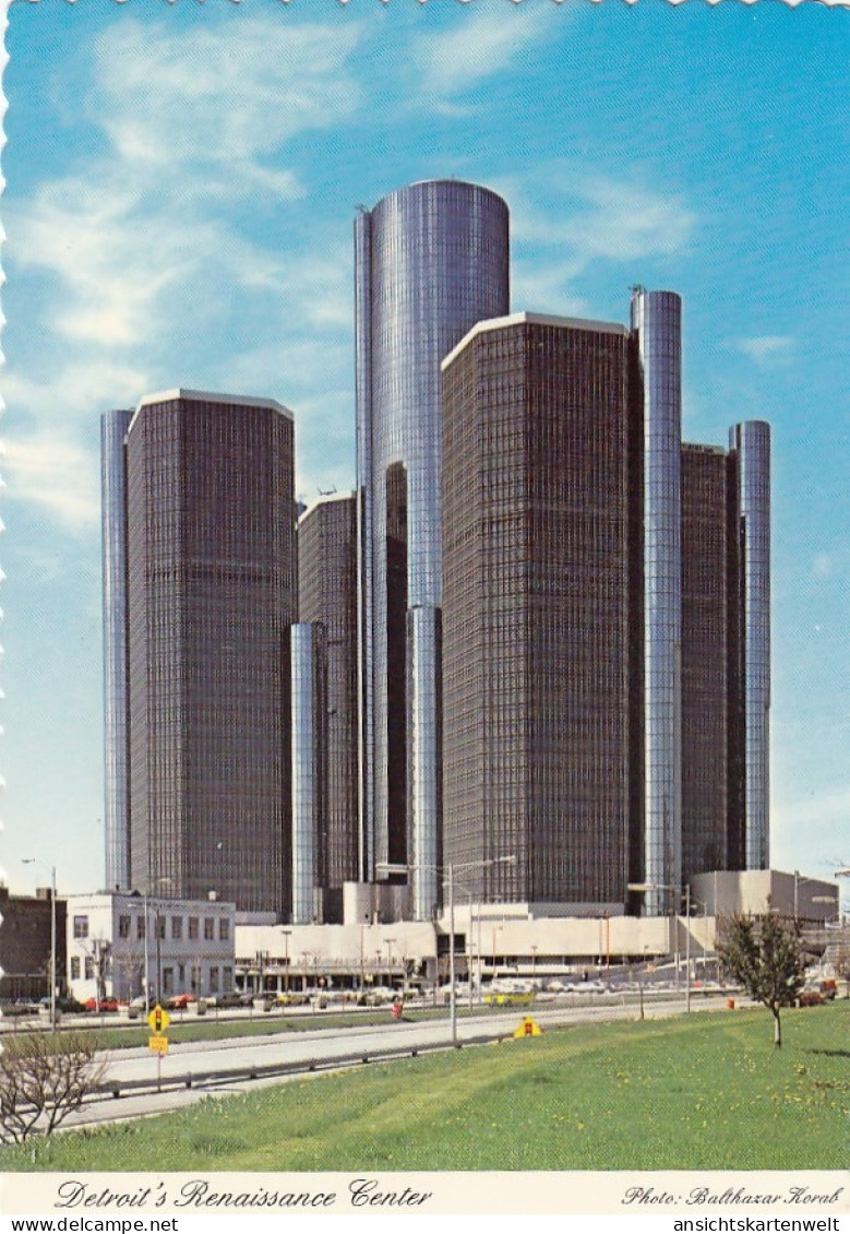 Detroit, Michigan, Renaissance Center Ngl #E6492 - Other & Unclassified
