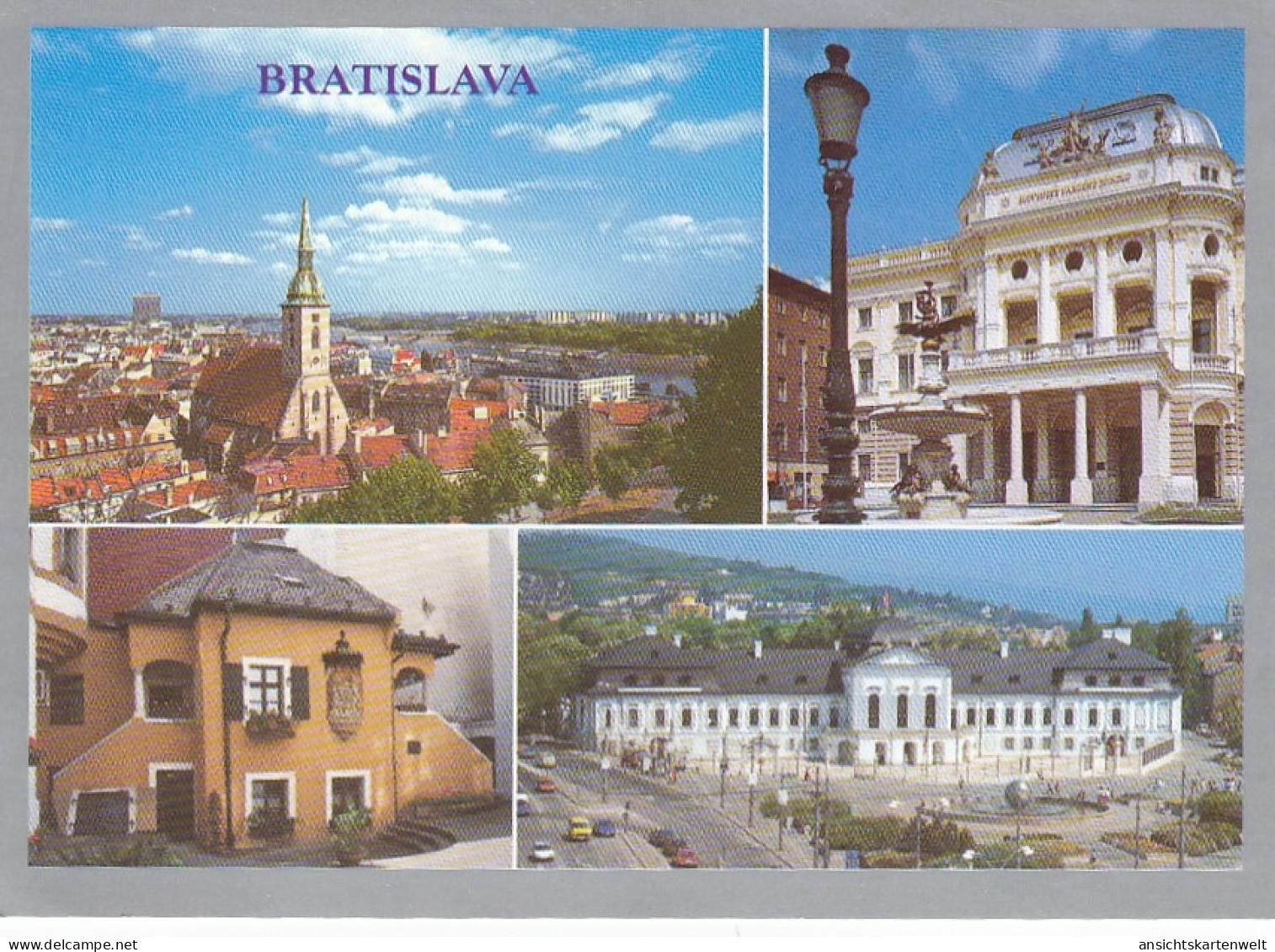 Bratislava, Mehrbildkarte Ngl #E6558 - Slowakije