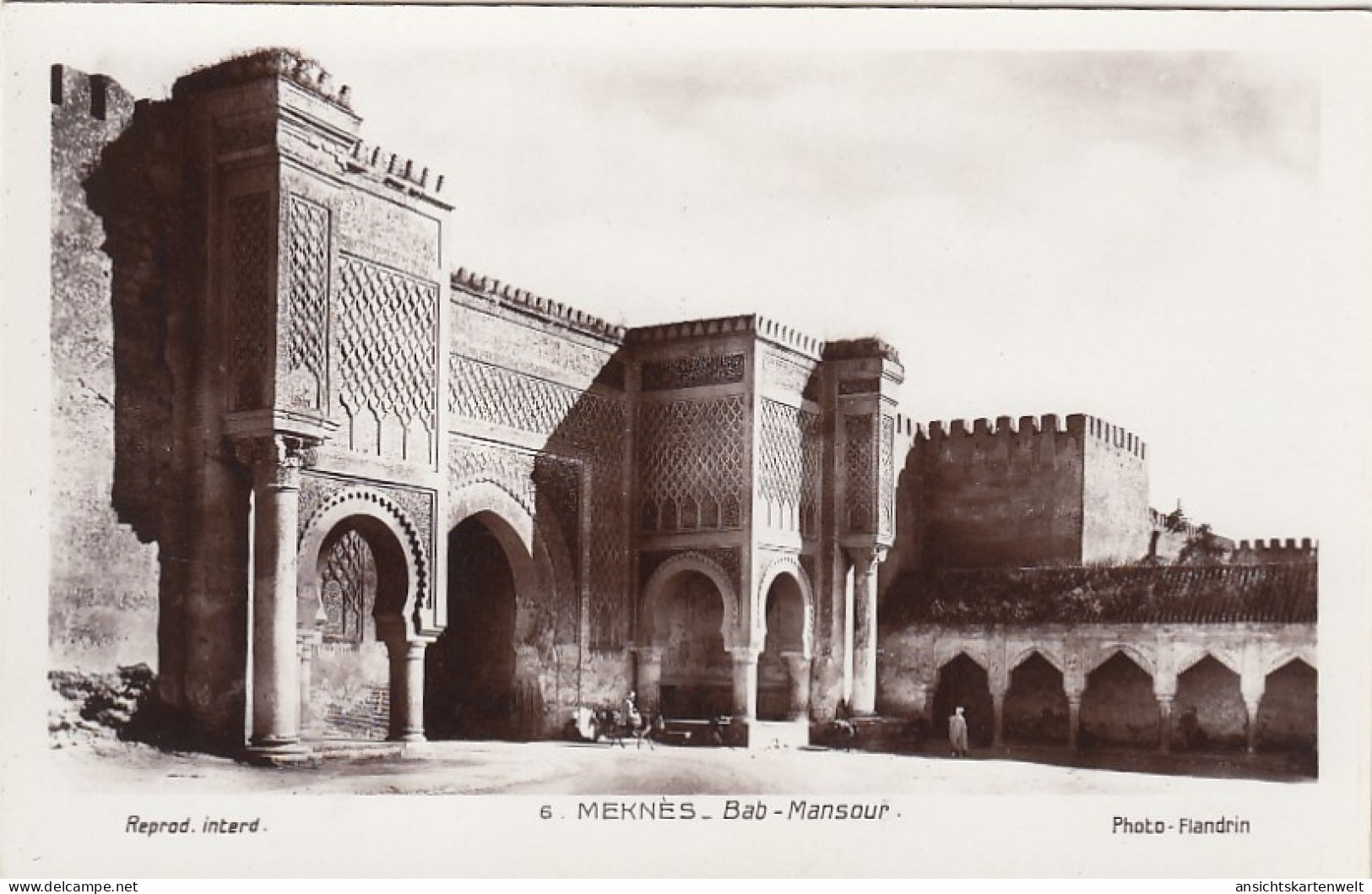 Marokko, Meknès, Bab-Mansour Ngl #E6569 - Unclassified