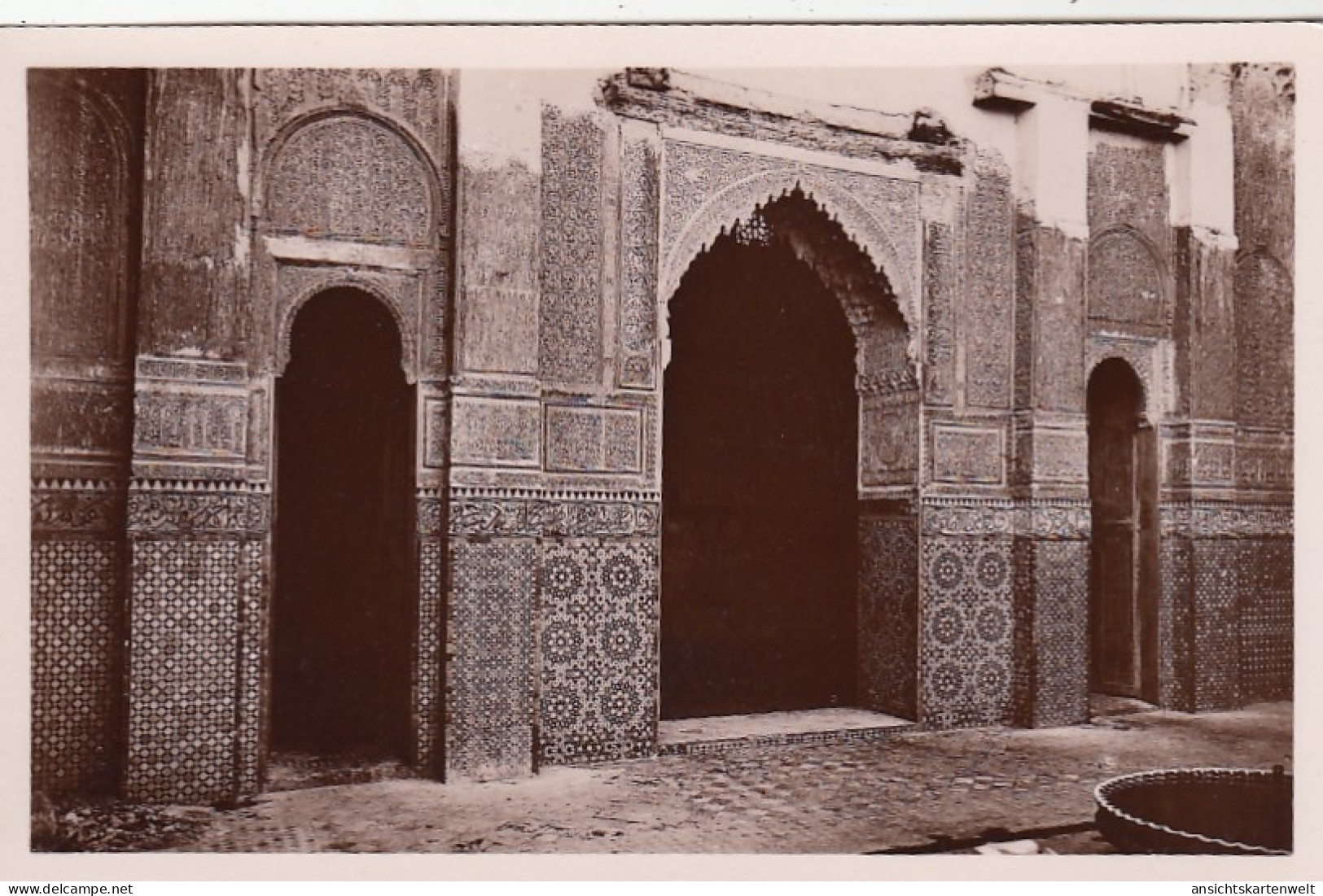 Marokko, Meknès, Intérieur De La Médersa Bou-Anania Ngl #E6568 - Non Classés