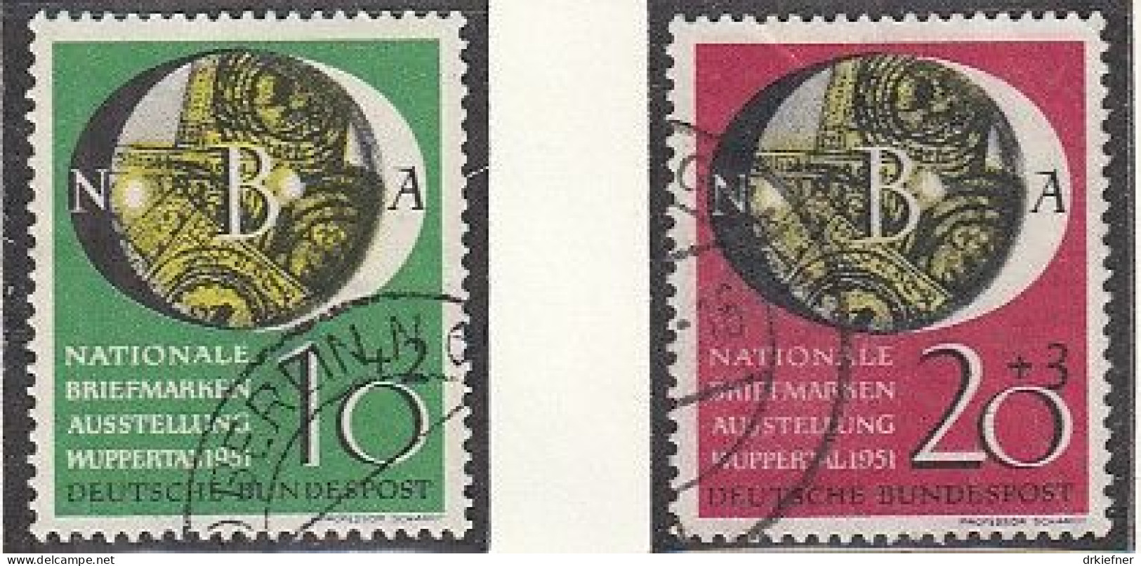 BRD  113-115, Gestempelt, 100 Jahre Deutsche Briefmarken, 1949 - Used Stamps