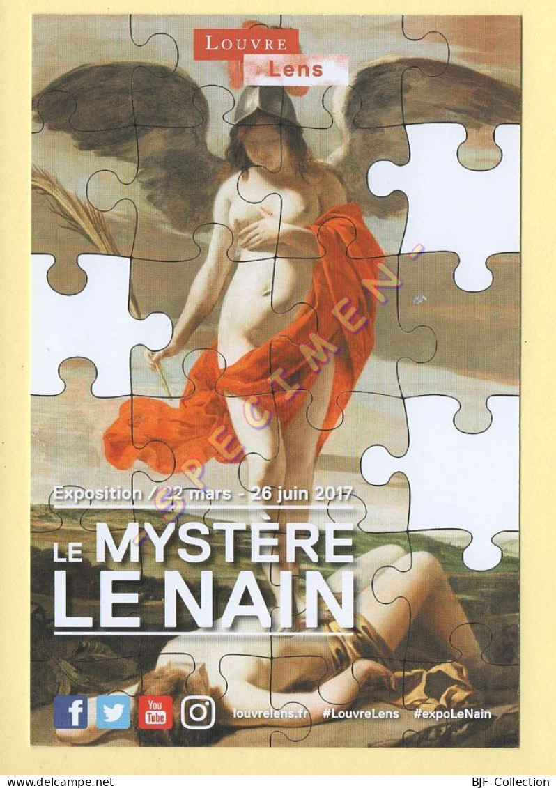 62. LENS – Musée Du Louvre-Lens – Exposition LE MYSTERE LE NAIN (voir Scan Recto/verso) - Lens
