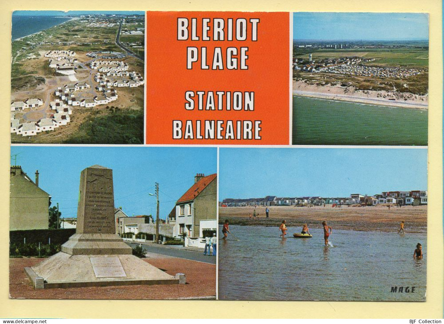 62. BLERIOT PLAGE – Station Balnéaire / Multivues (animée) (voir Scan Recto/verso) - Calais