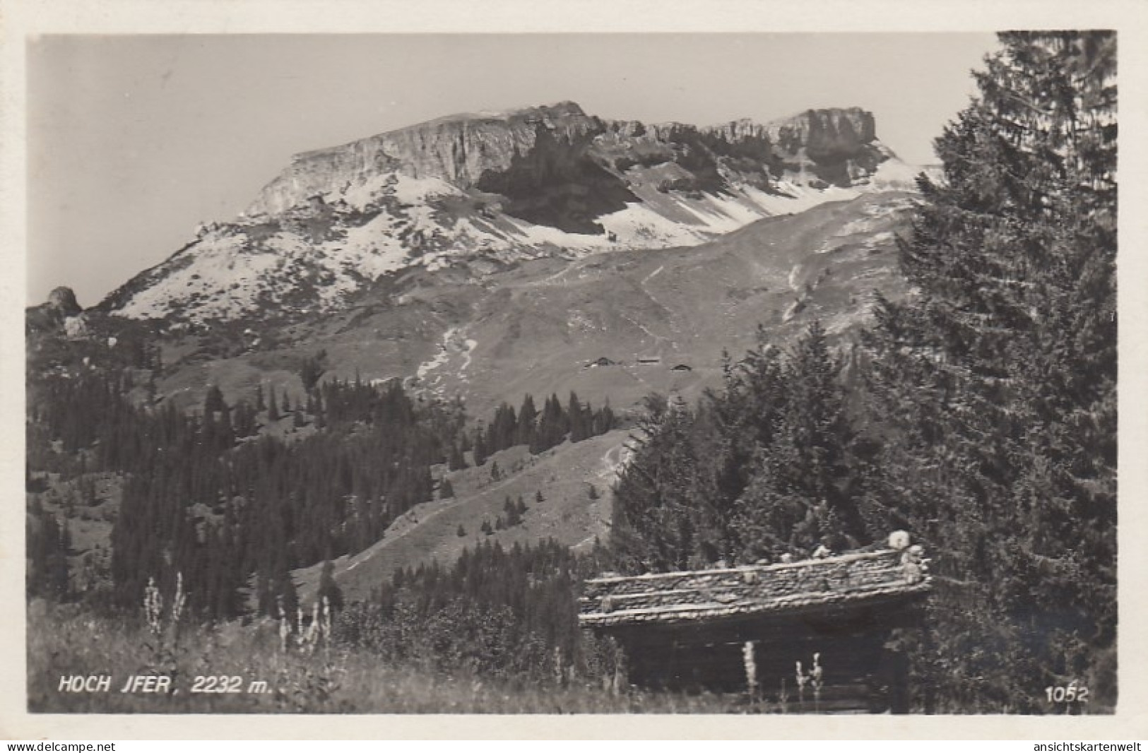 Hirschegg, Kleinwalsertal, Hoch Ifer Gl1931 #E7804 - Sonstige & Ohne Zuordnung