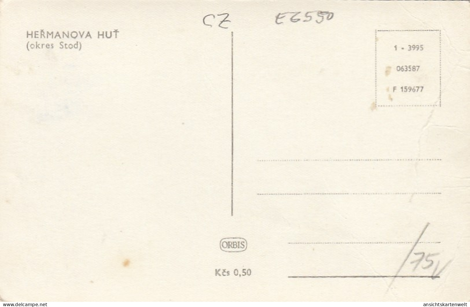 Hermanova Hut (okres Stod) Ngl #E6550 - Skulpturen