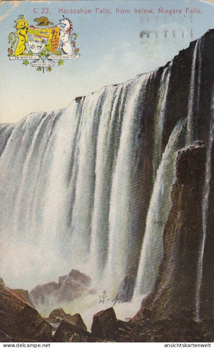 Niagara Falls, Horseshoes Falls, From Below Gl1928 #E7045 - Autres & Non Classés