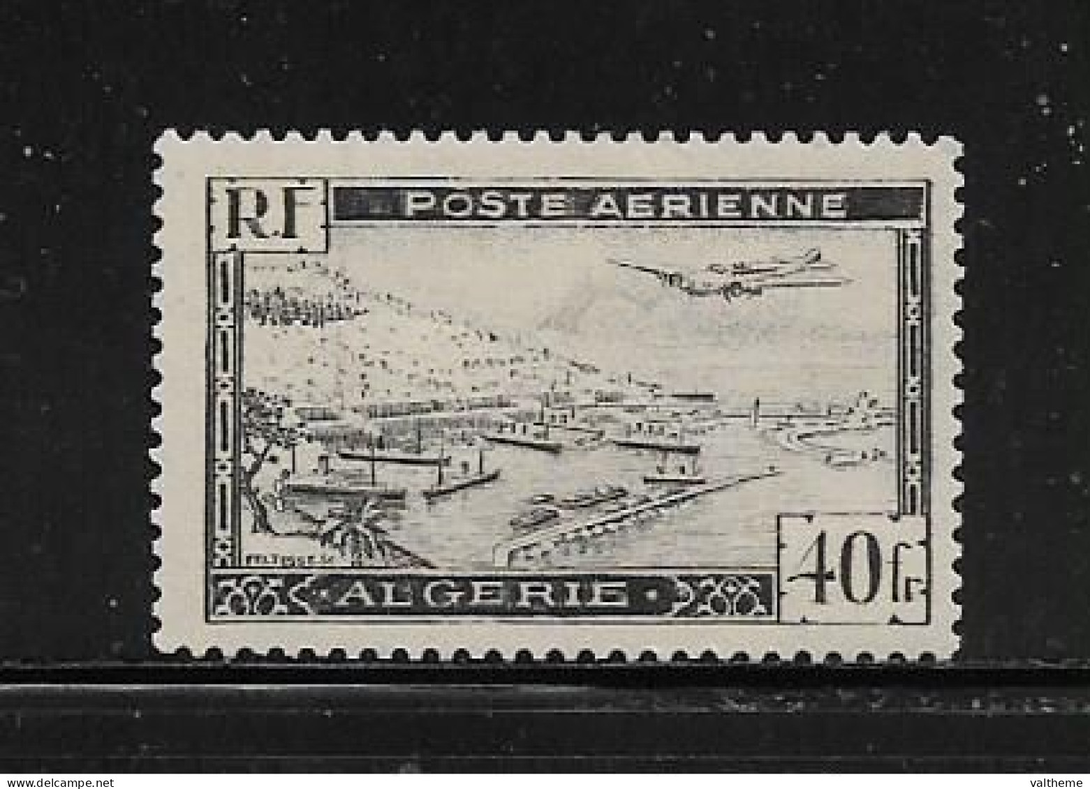 ALGERIE  ( DIV - 533 )   1946   N° YVERT ET TELLIER    N°  6    N** - Poste Aérienne