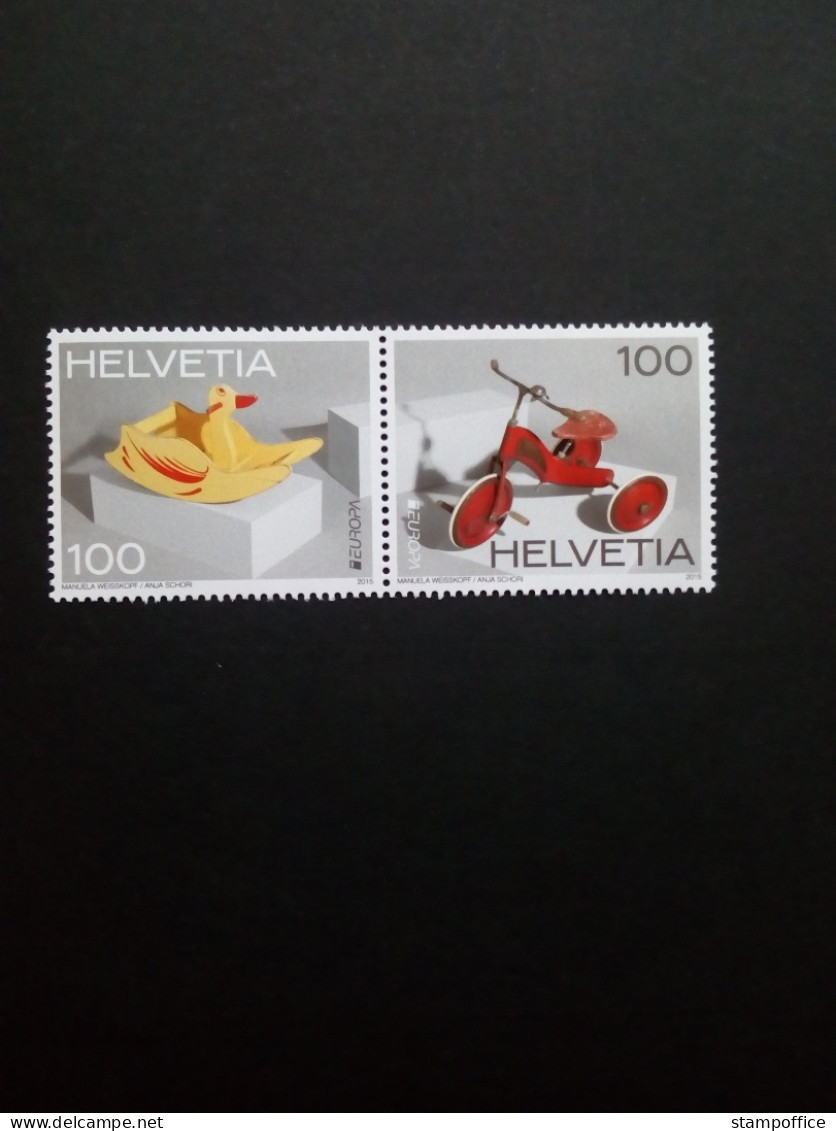 SCHWEIZ MI-NR. 2401-2402 POSTFRISCH(MINT) EUROPA 2015 SPIELZEUG - 2015