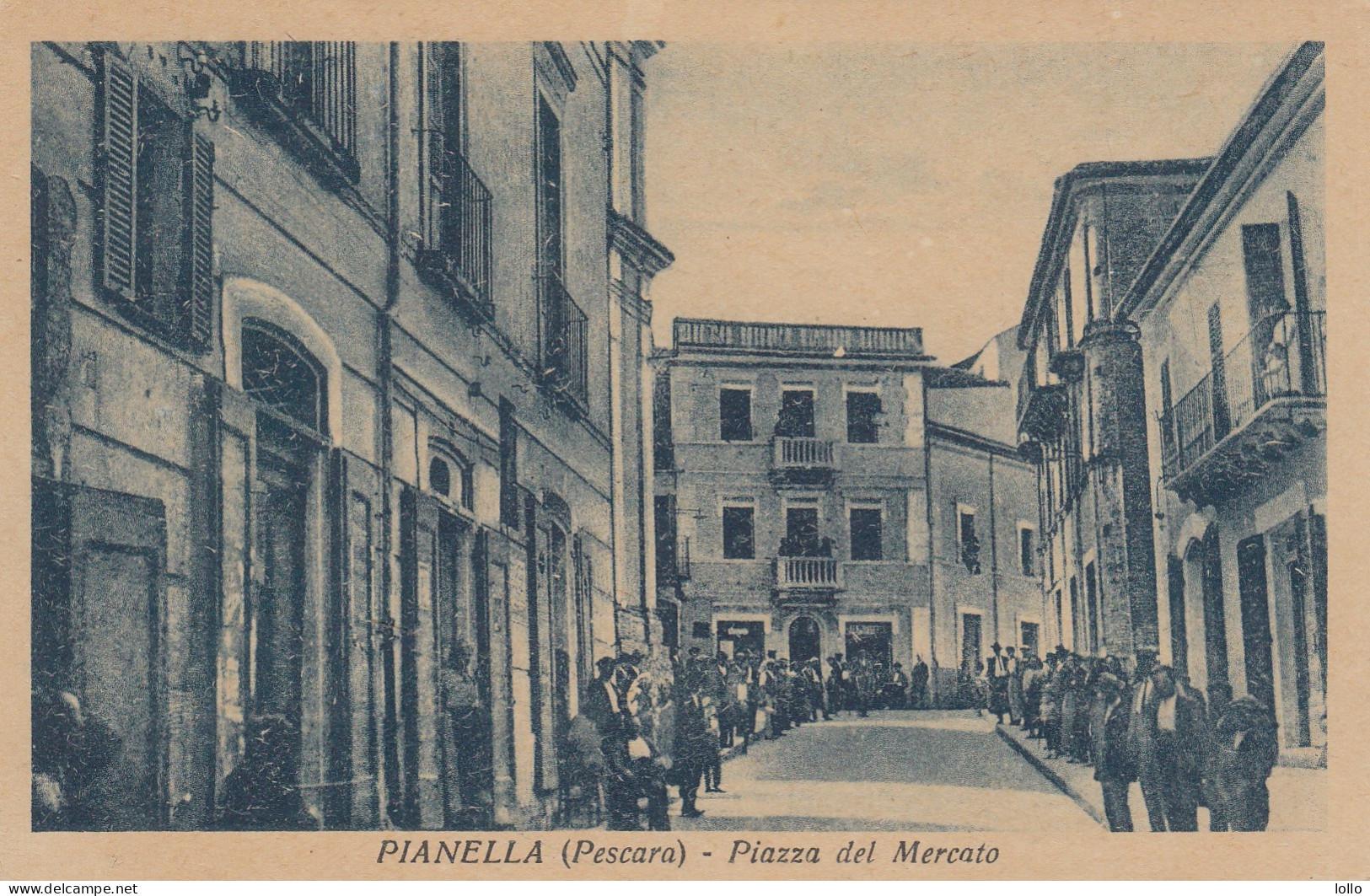 Abruzzo   -  Pescara   -  Pianella  -  Piazza Del Mercato - F. Piccolo  - Viagg  -  Molto Bella Animata - Other & Unclassified