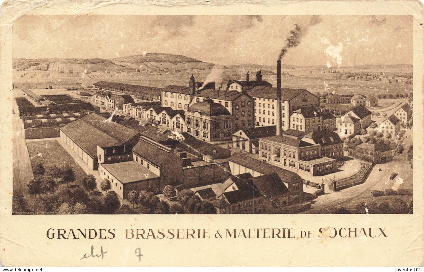 CPA Grandes Brasserie Malterie De Sochaux-En L'état      L2902 - Sochaux