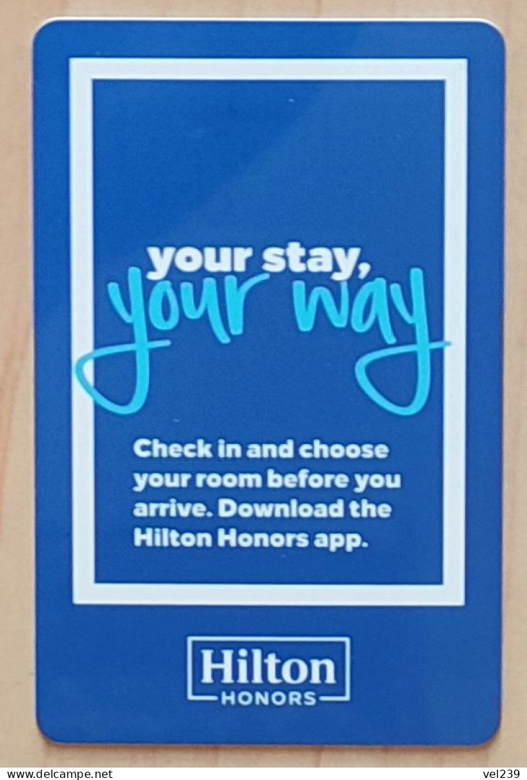 Hilton Honors - Hotel Keycards