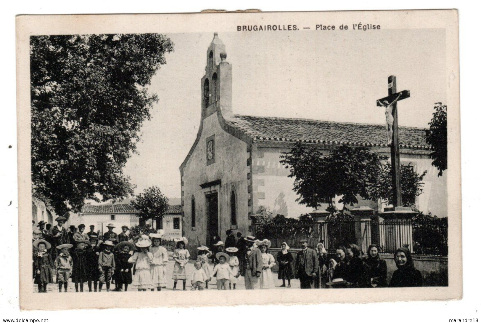 Brugairolles , Place De L'église - Other & Unclassified