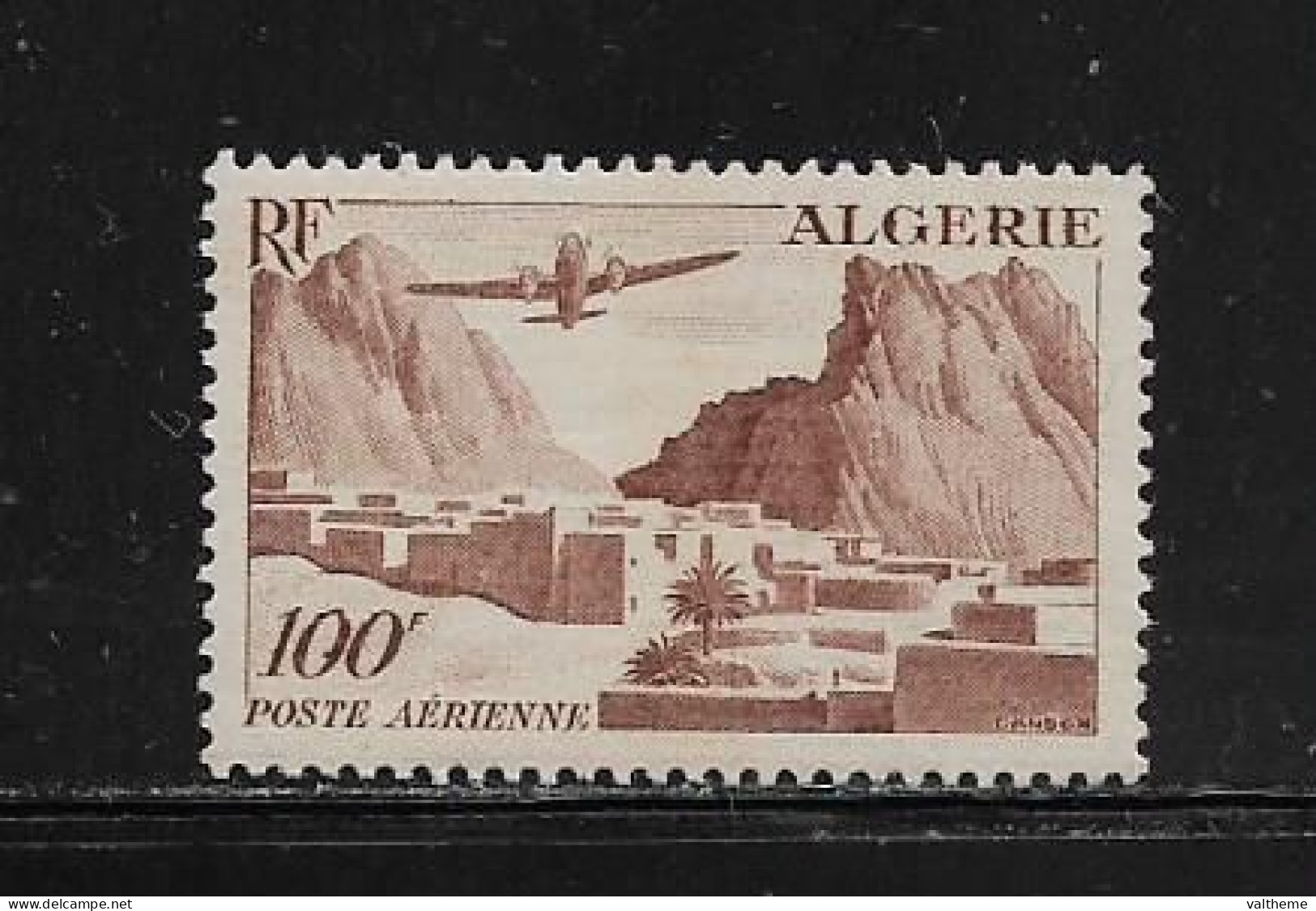 ALGERIE  ( DIV - 538 )   1949   N° YVERT ET TELLIER    N°  10    N** - Airmail