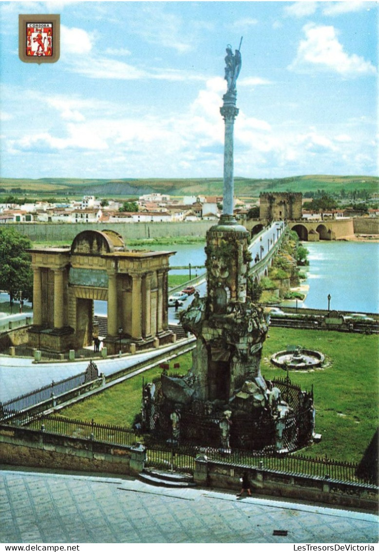 ESPAGNE - Cordoba - Triomphe Et Pont Romain - Vue Générale - Statue - Carte Postale - Córdoba