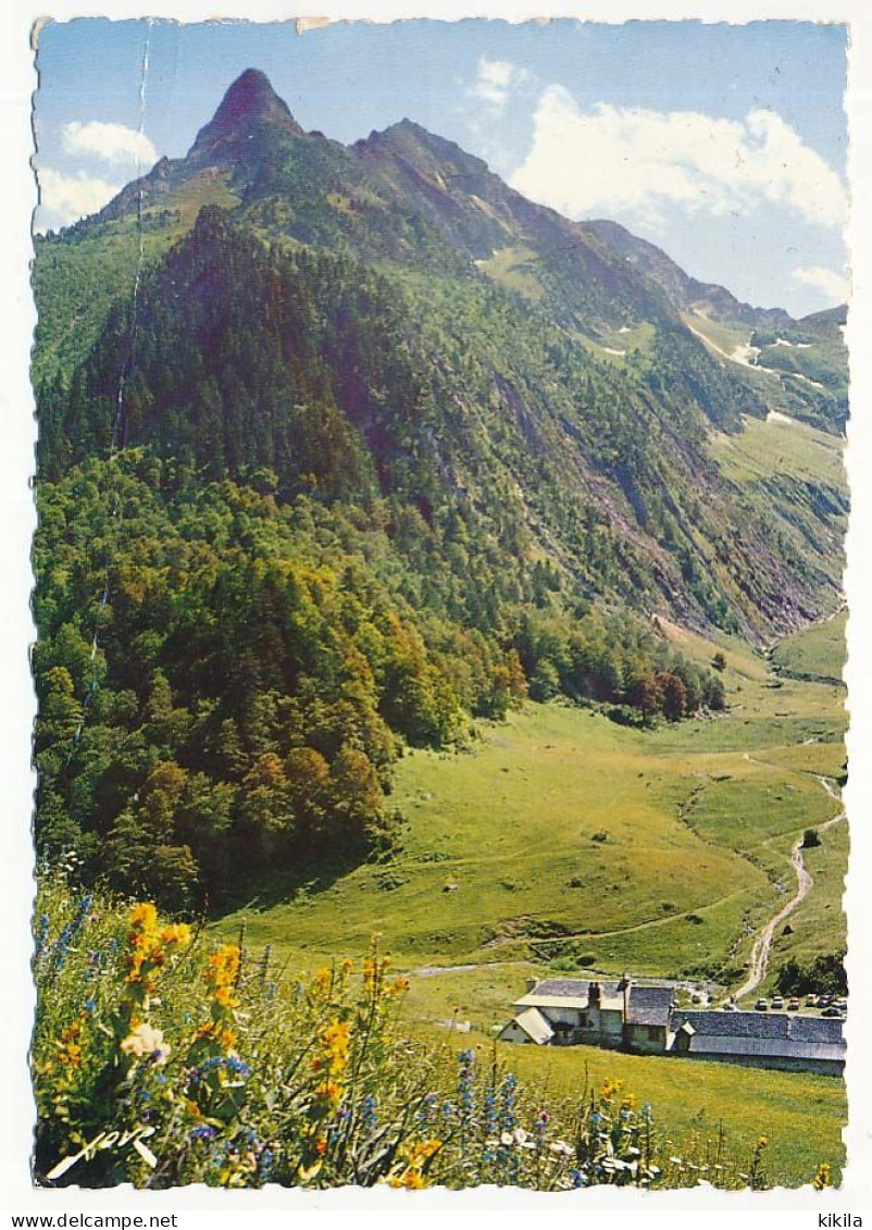 CPSM Dentelée 10.5 X 15 Haute Garonne Environs De LUCHON Le Pic De La Pique Et L'Hospice De France - Luchon