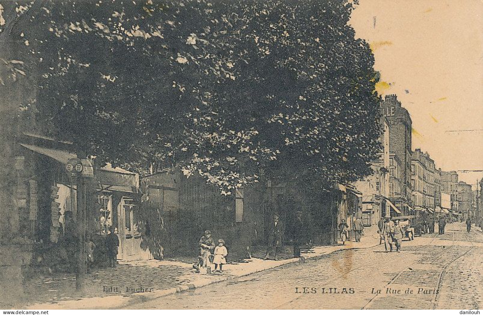 93 // LES LILAS   La Rue De Paris - Les Lilas