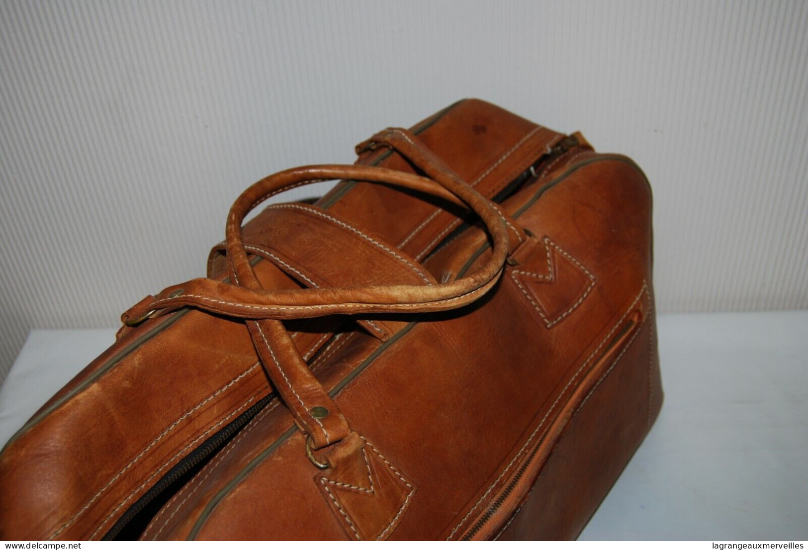E1 Authentique Sacoche De Docteur En Cuir - Mallette - Métier - Leather Goods 