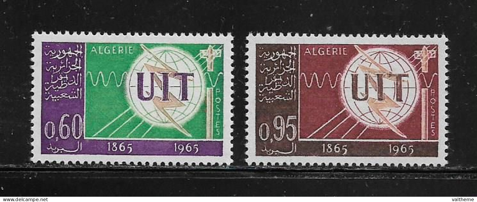 ALGERIE  ( DIV - 552 )   1965   N° YVERT ET TELLIER    N°  409/410    N** - Argelia (1962-...)