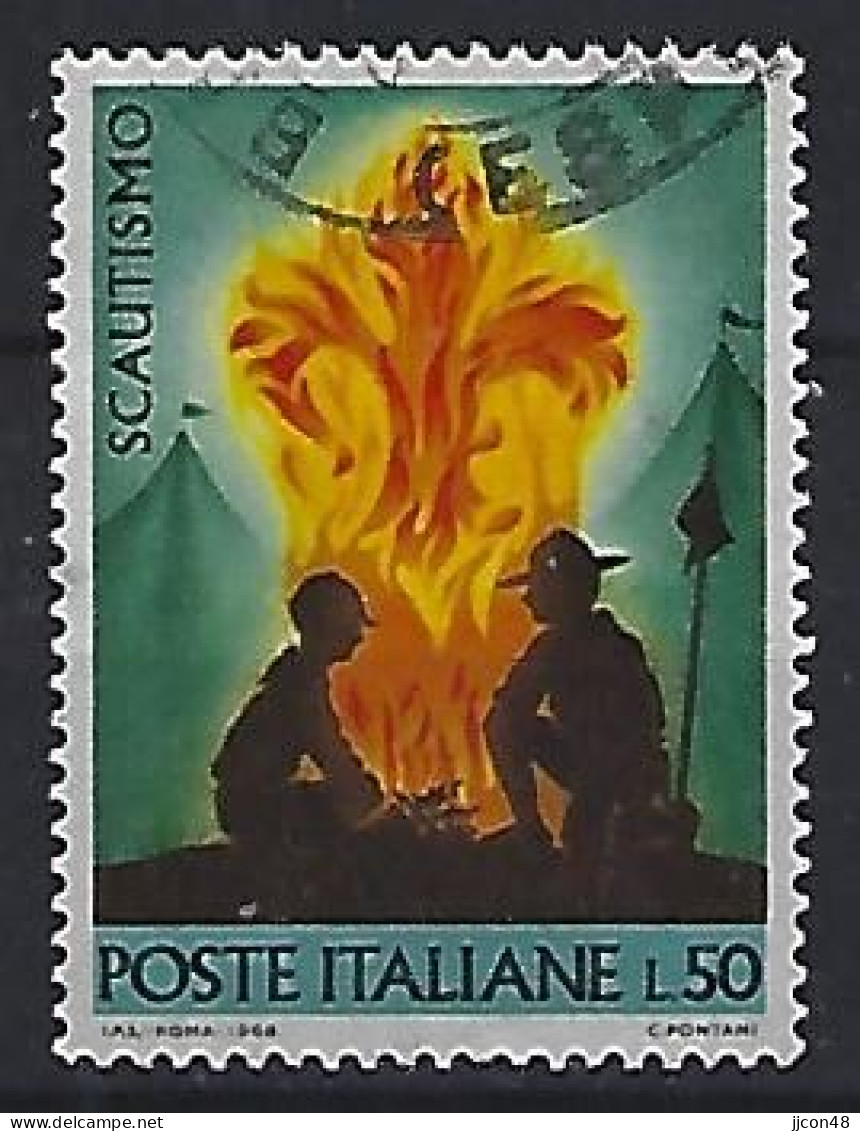 Italy 1968  Pfadfinderbewegung (o) Mi.1271 - 1961-70: Used