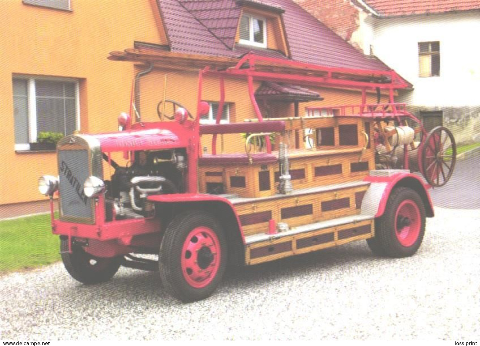 Fire Engine Škoda 505 - Camions & Poids Lourds