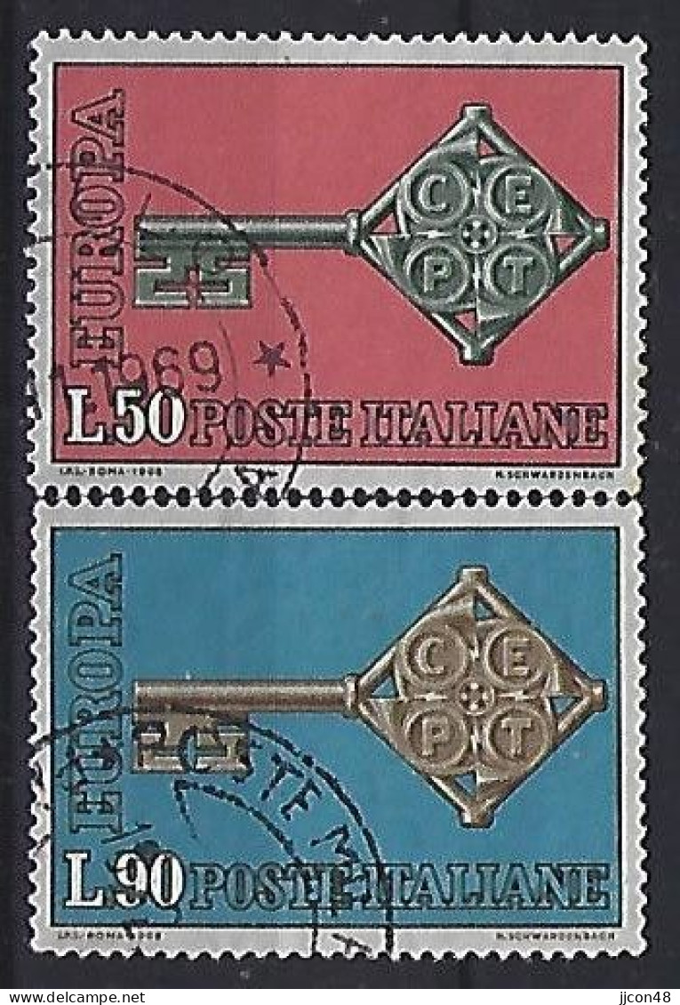 Italy 1968  Europa (o) Mi.1272-1273 - 1961-70: Oblitérés