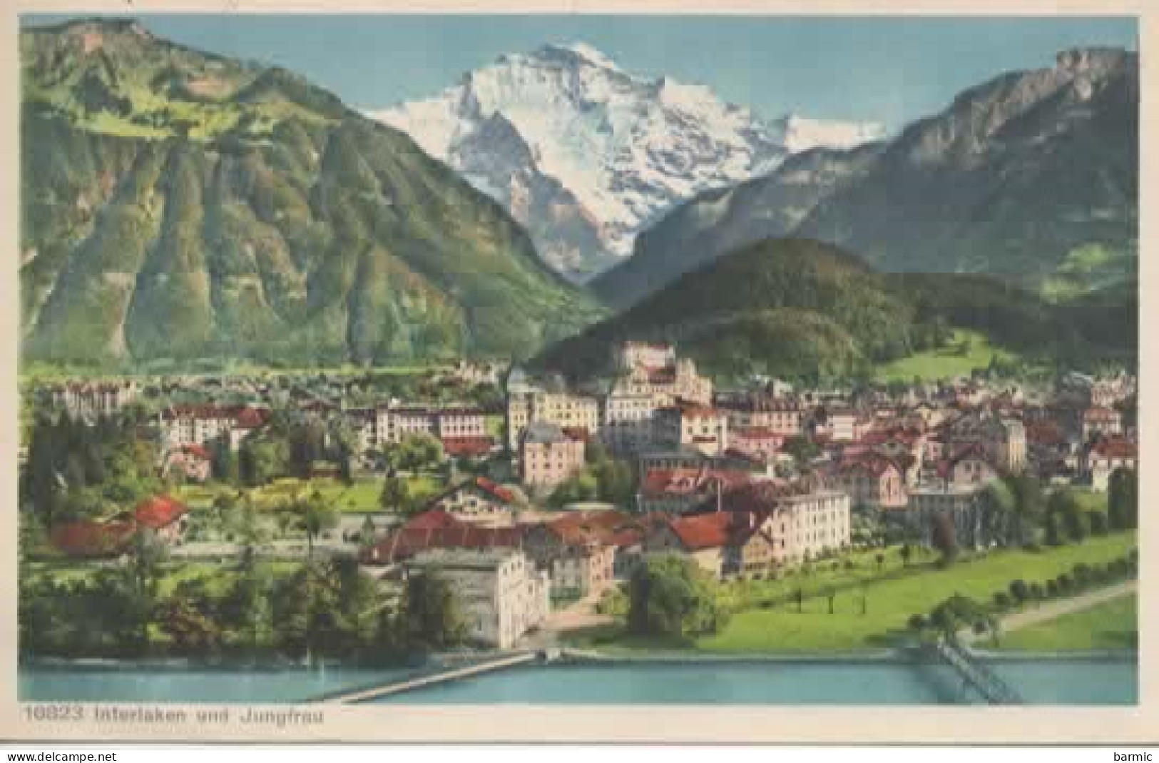 INTERLAKEN UND JUNGFRAU COULEUR  REF 16084 - Interlaken